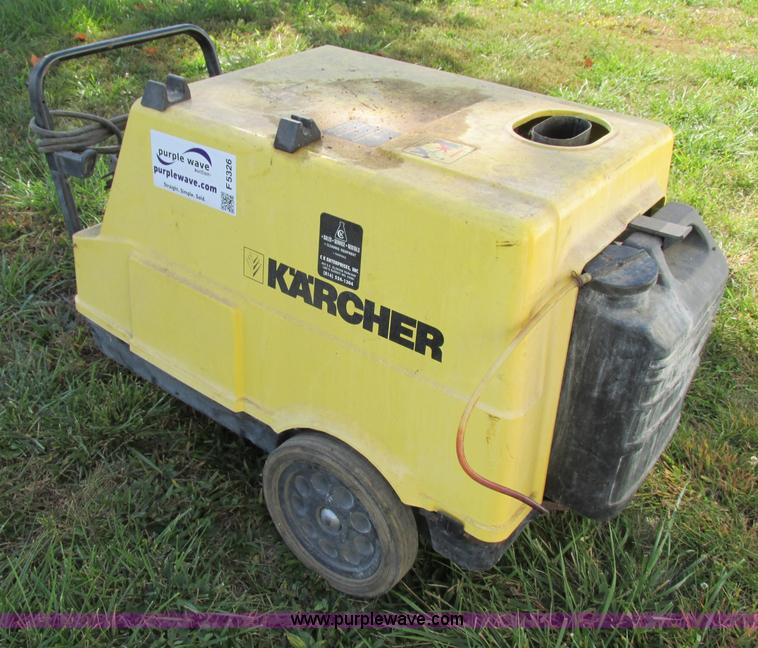 image for item F5326 Karcher HDS750 hot water pressure washer