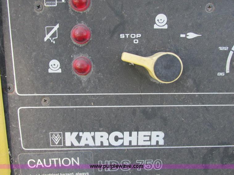 image for item F5326 Karcher HDS750 hot water pressure washer