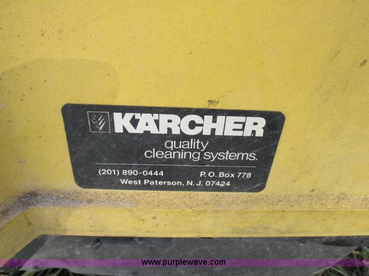 image for item F5326 Karcher HDS750 hot water pressure washer