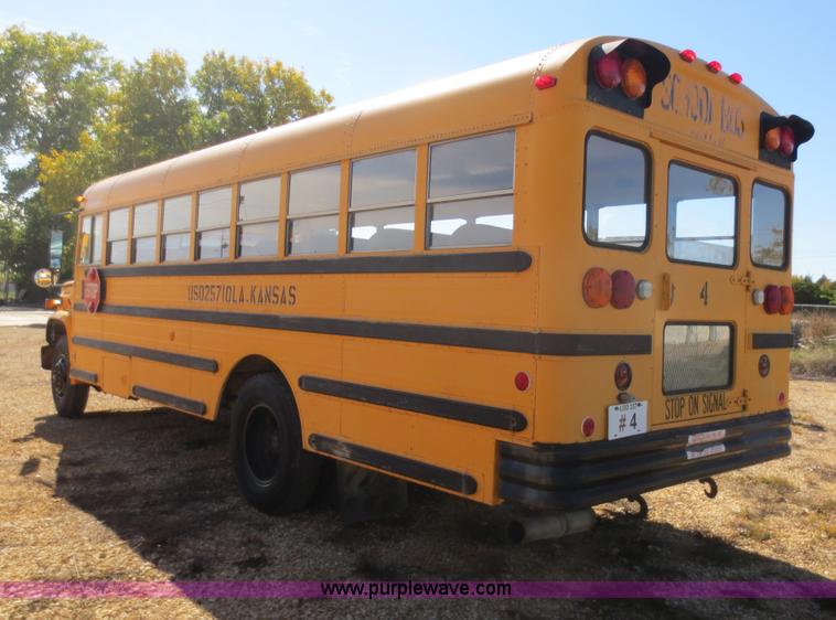 image for item F6719 1990 GMC school bus