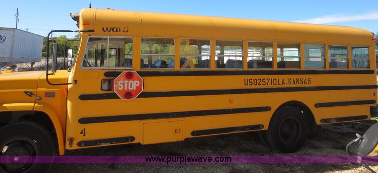 image for item F6719 1990 GMC school bus