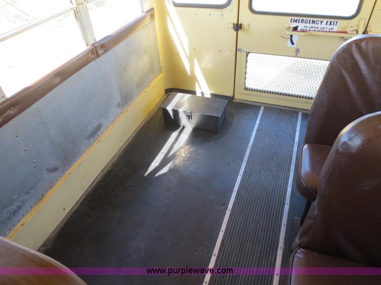 image for item F6719 1990 GMC school bus