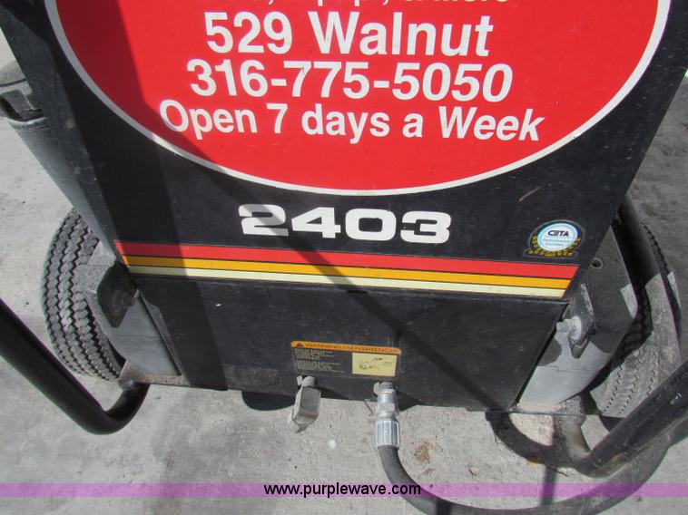 image for item G4283 Mi-T-M Corporation 2403 hot water pressure washer