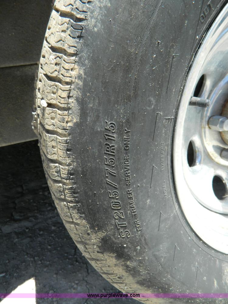 image for item G7908 2005 H&H 20' enclosed trailer