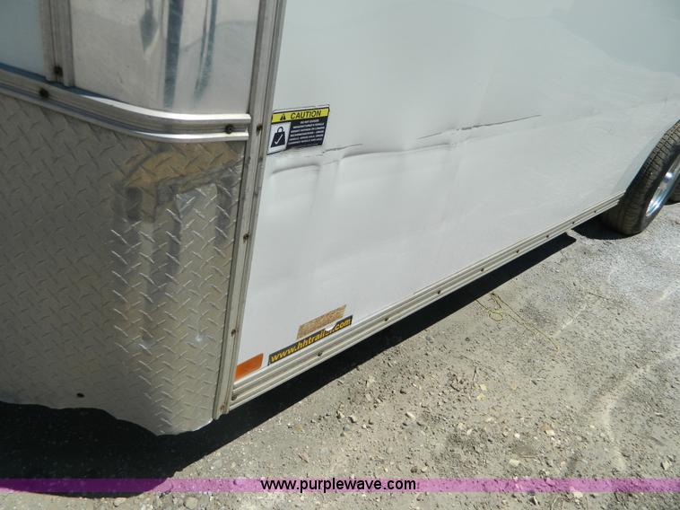 image for item G7908 2005 H&H 20' enclosed trailer