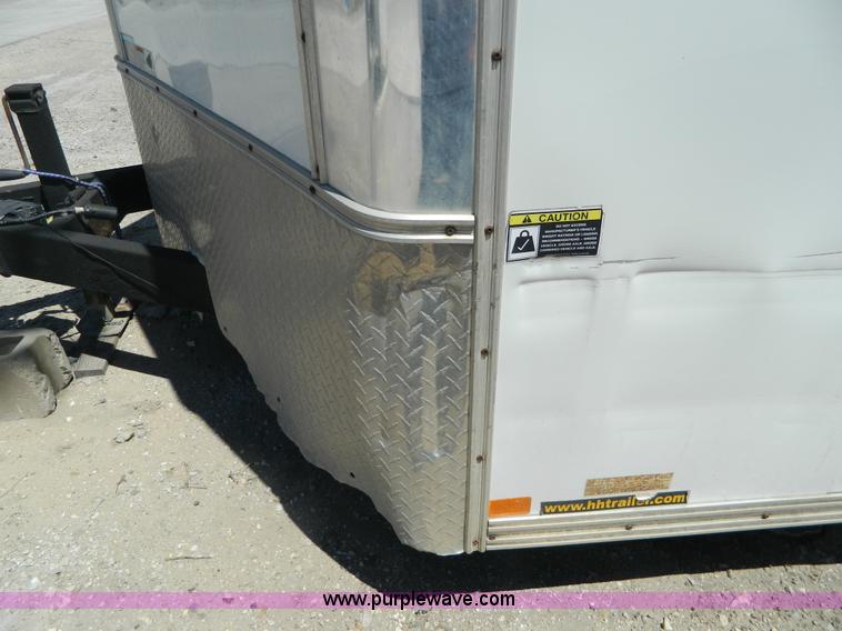 image for item G7908 2005 H&H 20' enclosed trailer