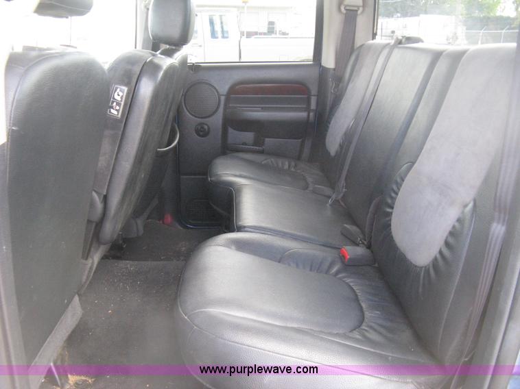 image for item H4485 2003 Dodge Ram 1500 Laramie Quad Cab pickup truck