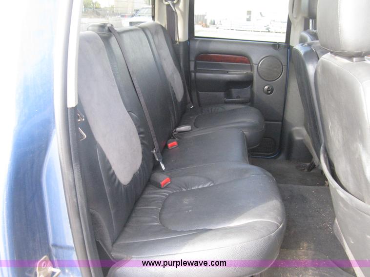 image for item H4485 2003 Dodge Ram 1500 Laramie Quad Cab pickup truck