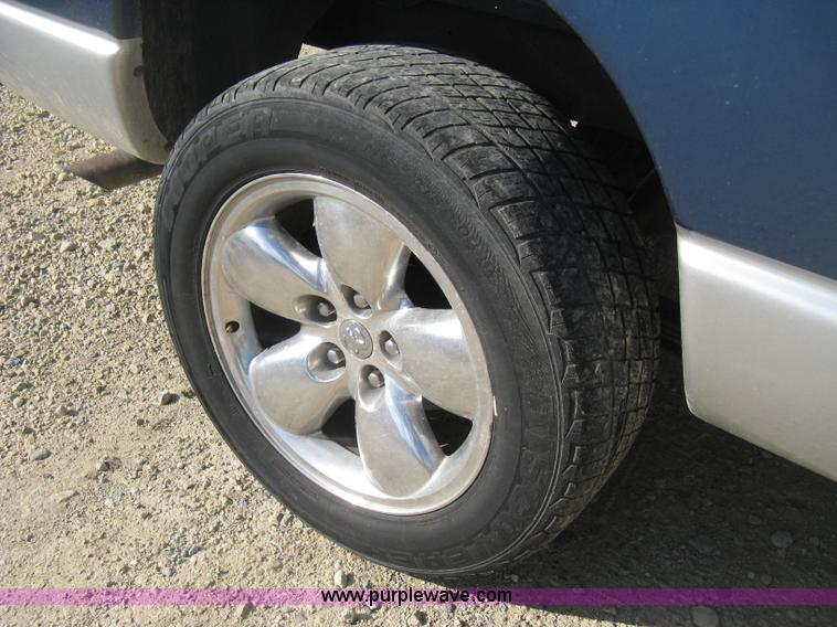 image for item H4485 2003 Dodge Ram 1500 Laramie Quad Cab pickup truck