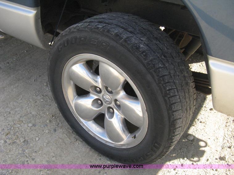 image for item H4485 2003 Dodge Ram 1500 Laramie Quad Cab pickup truck