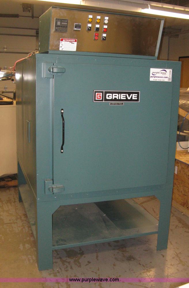 image for item H4498 Grieve AG500 composite curing oven