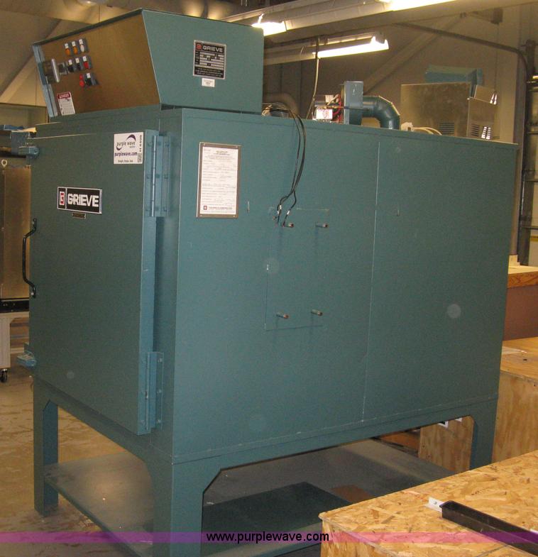 image for item H4498 Grieve AG500 composite curing oven