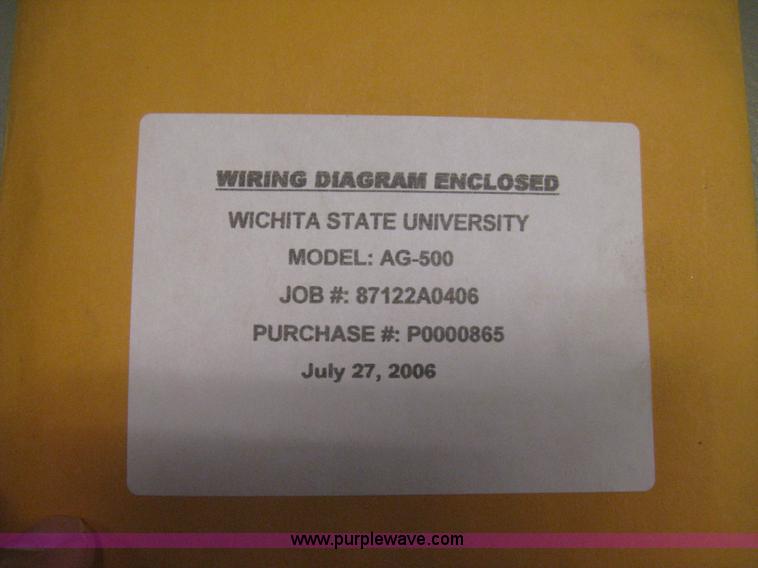 image for item H4498 Grieve AG500 composite curing oven