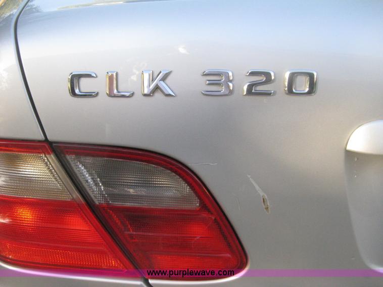 image for item H6265 1999 Mercedes Benz CLK320 Cabriolet convertible