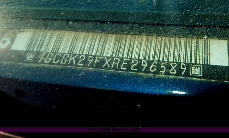 image for item H9601 1994 Chevrolet Silverado 1500 Ext. Cab pickup truck