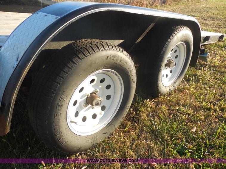 image for item I1319 2012 Speed Loader MX flatbed trailer