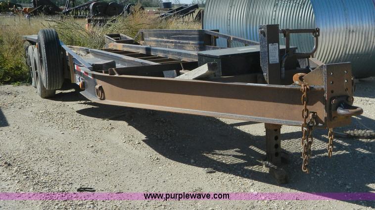 image for item AZ9156 2008 Belshe triple axle trailer