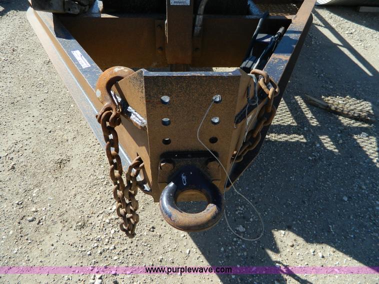 image for item AZ9156 2008 Belshe triple axle trailer