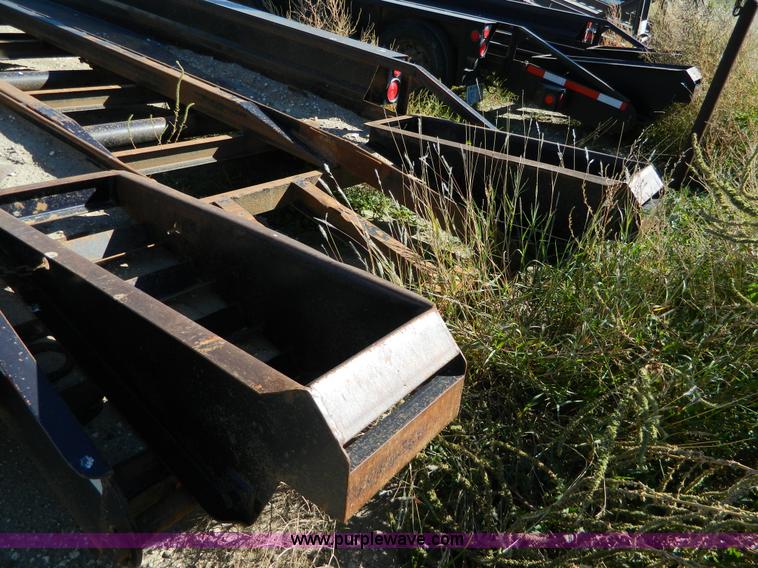 image for item AZ9156 2008 Belshe triple axle trailer