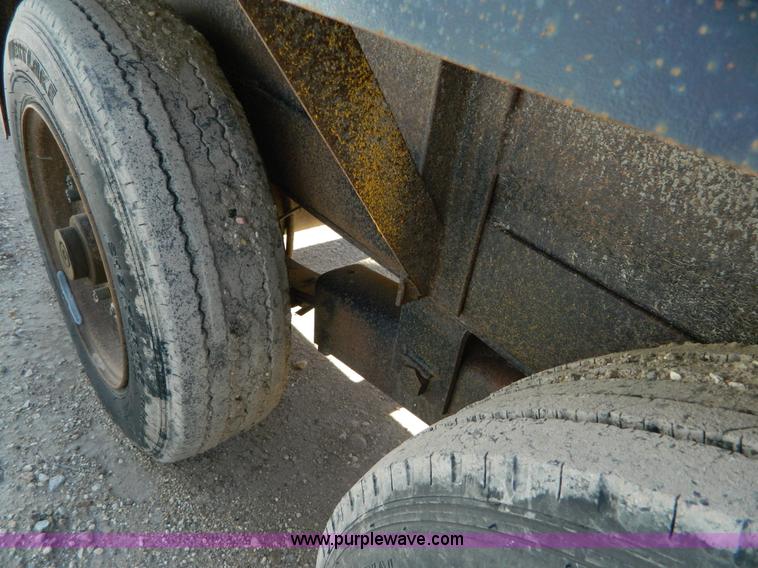 image for item AZ9156 2008 Belshe triple axle trailer