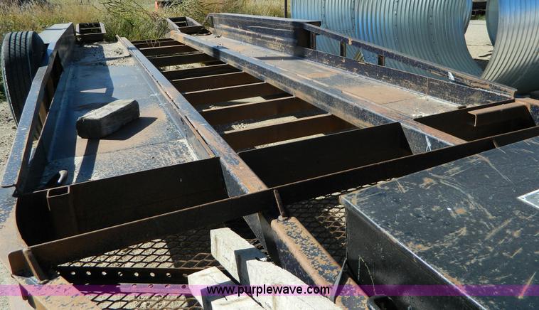 image for item AZ9156 2008 Belshe triple axle trailer