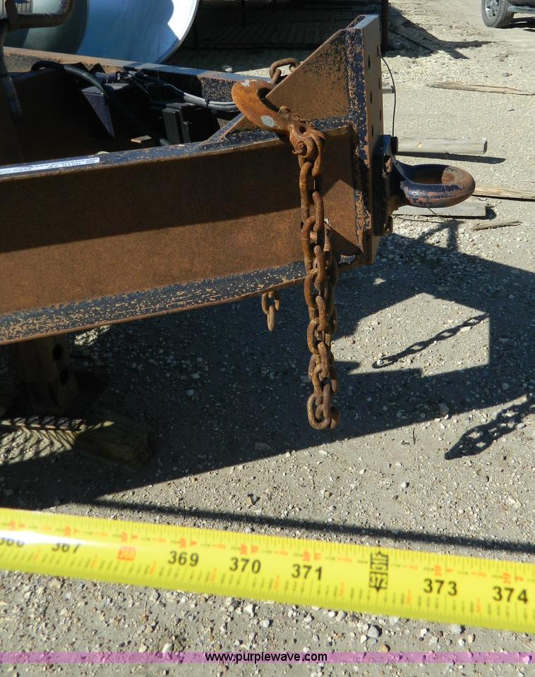 image for item AZ9156 2008 Belshe triple axle trailer