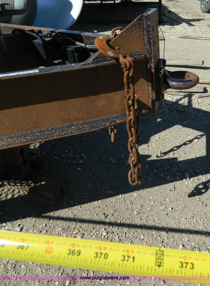 image for item AZ9156 2008 Belshe triple axle trailer