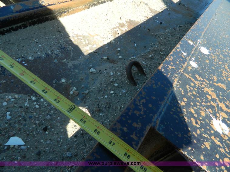 image for item AZ9156 2008 Belshe triple axle trailer