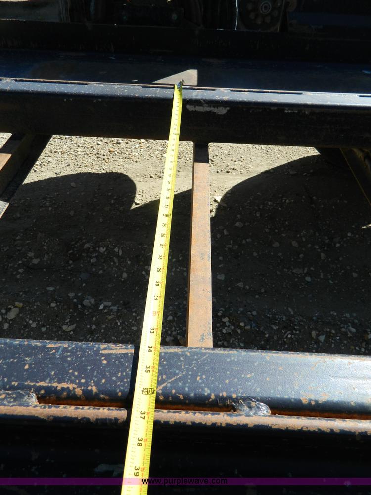 image for item AZ9156 2008 Belshe triple axle trailer