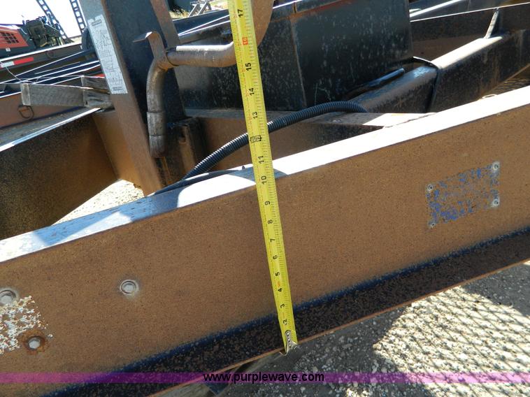 image for item AZ9156 2008 Belshe triple axle trailer