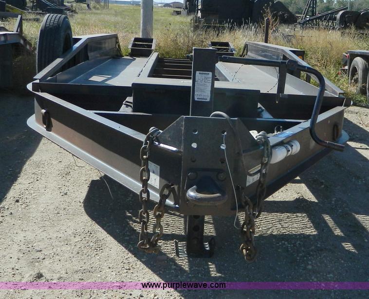 image for item AZ9157 2008 Belshe triple axle trailer