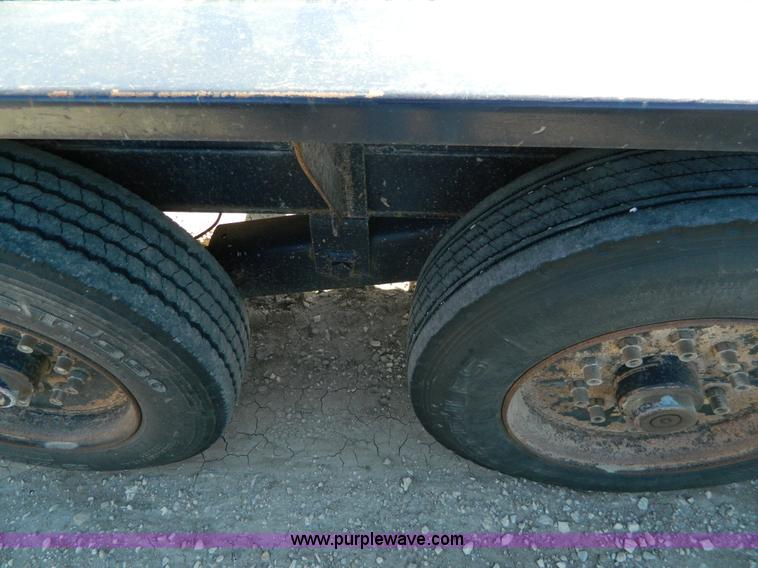 image for item AZ9157 2008 Belshe triple axle trailer