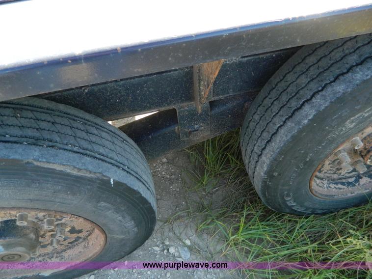 image for item AZ9157 2008 Belshe triple axle trailer