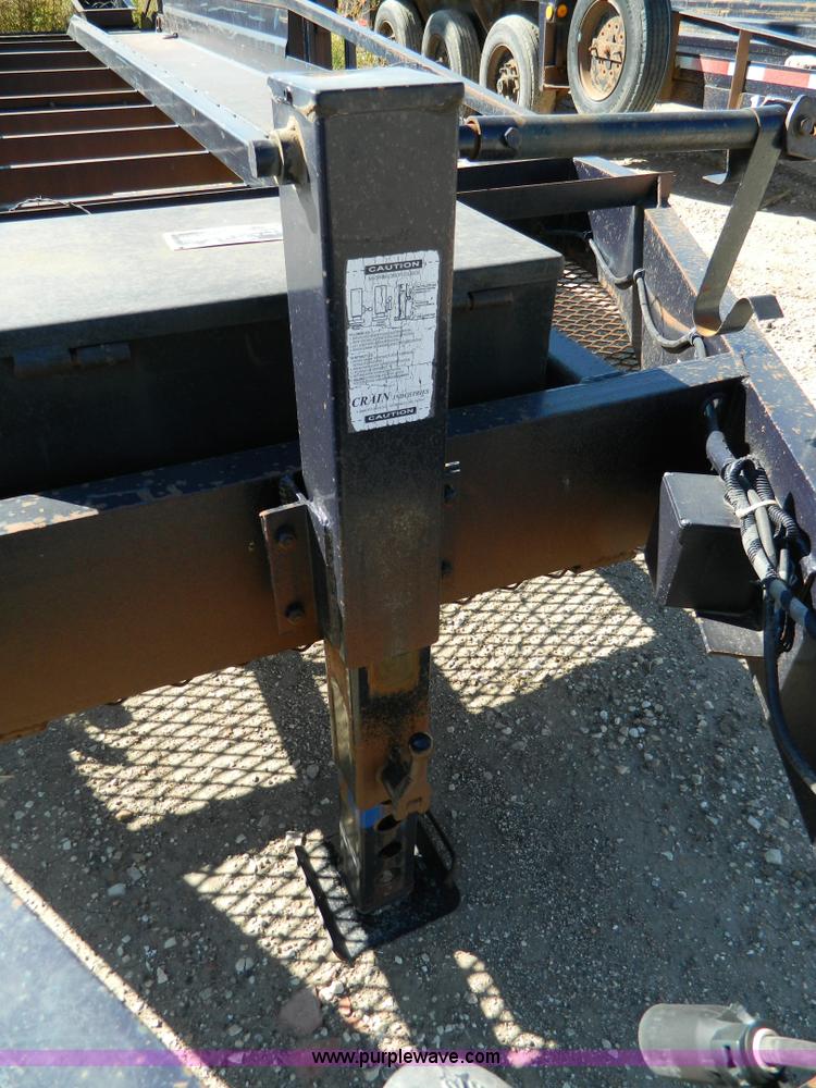 image for item AZ9157 2008 Belshe triple axle trailer