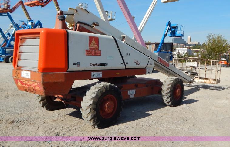 image for item B5979 2000 Snorkel TB60 boom lift