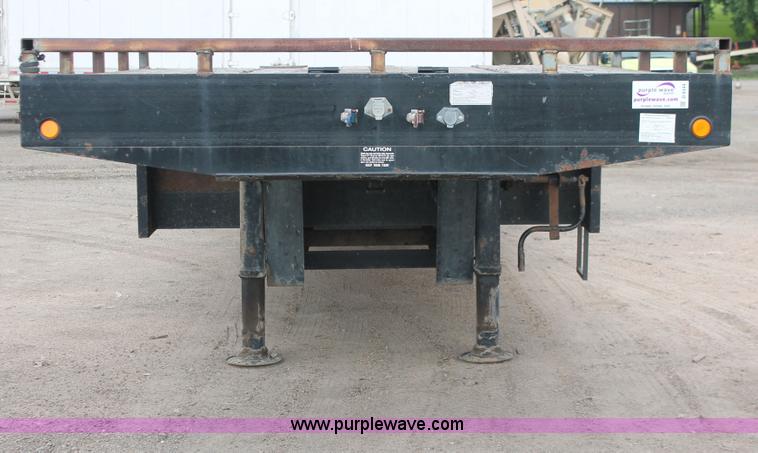 image for item D8344 1996 Felling FT50 step deck equipment trailer