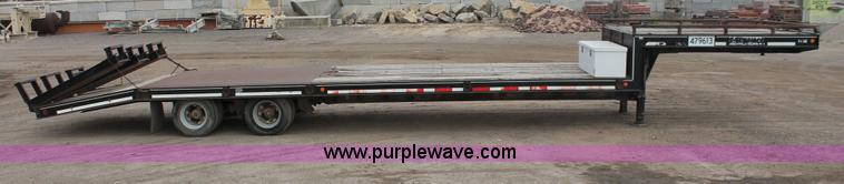 image for item D8344 1996 Felling FT50 step deck equipment trailer