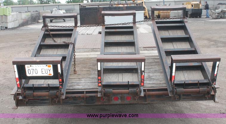 image for item D8344 1996 Felling FT50 step deck equipment trailer