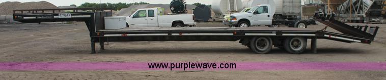 image for item D8344 1996 Felling FT50 step deck equipment trailer