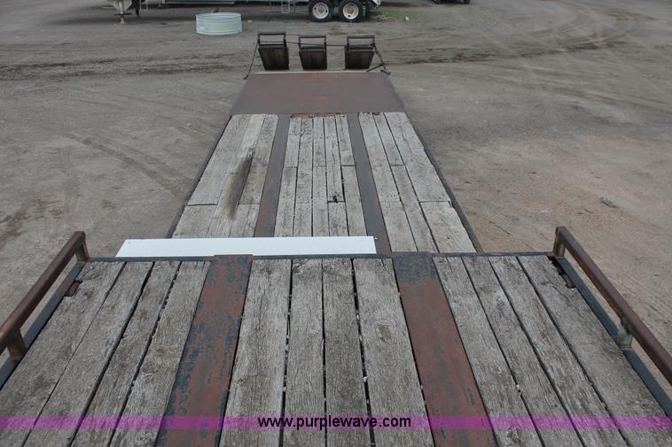 image for item D8344 1996 Felling FT50 step deck equipment trailer