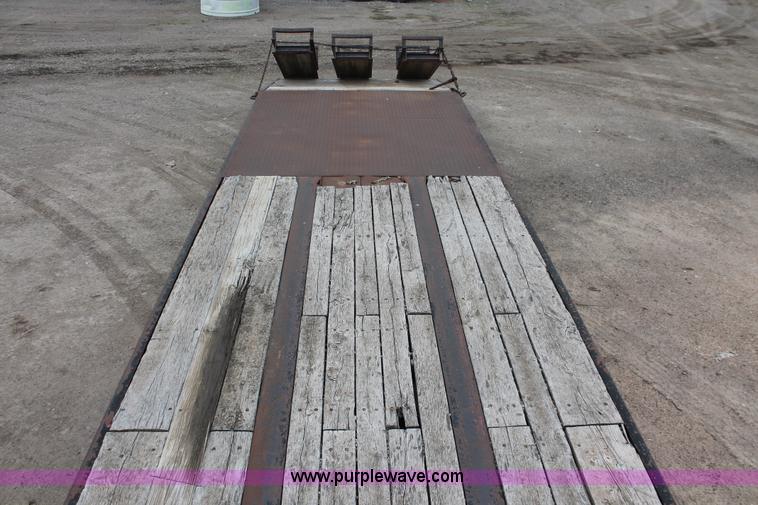 image for item D8344 1996 Felling FT50 step deck equipment trailer