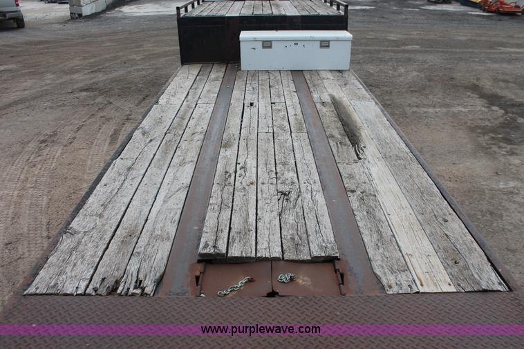 image for item D8344 1996 Felling FT50 step deck equipment trailer