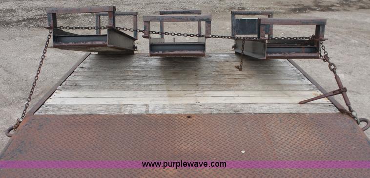 image for item D8344 1996 Felling FT50 step deck equipment trailer