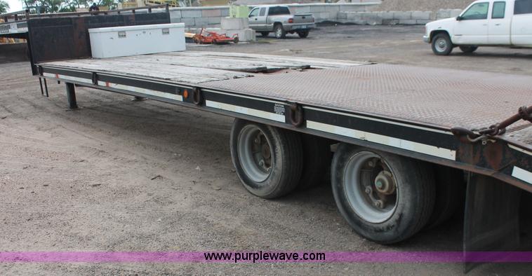image for item D8344 1996 Felling FT50 step deck equipment trailer