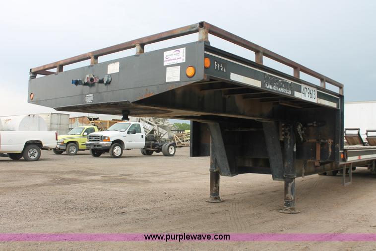 image for item D8344 1996 Felling FT50 step deck equipment trailer