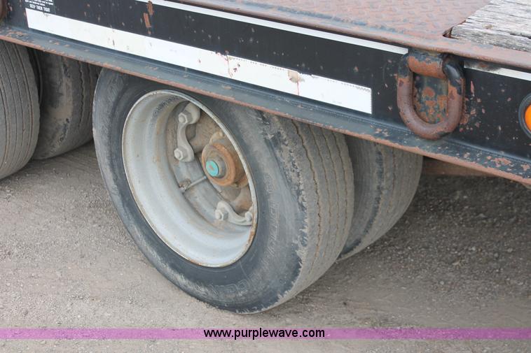 image for item D8344 1996 Felling FT50 step deck equipment trailer