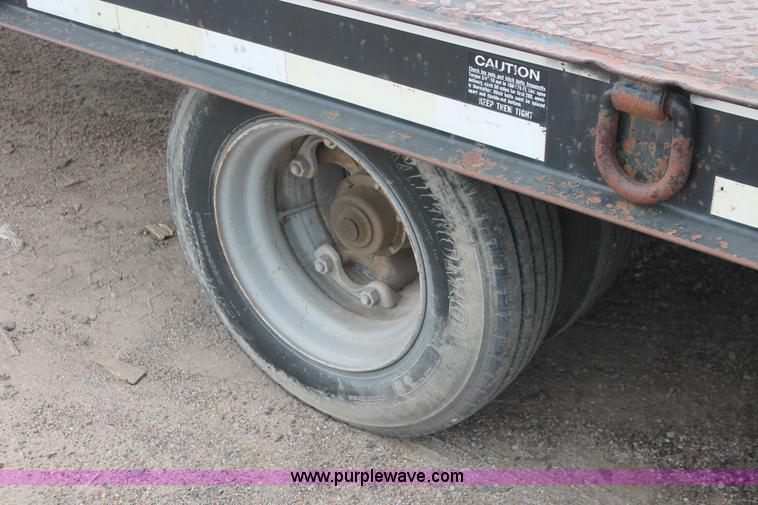 image for item D8344 1996 Felling FT50 step deck equipment trailer