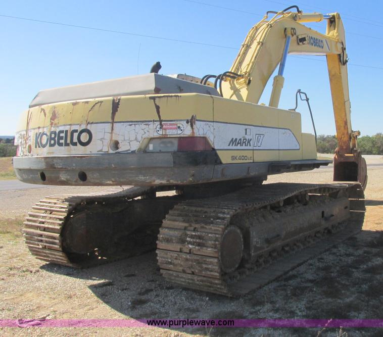 image for item E7406 1995 Kobelco SK400LC Mark IV excavator