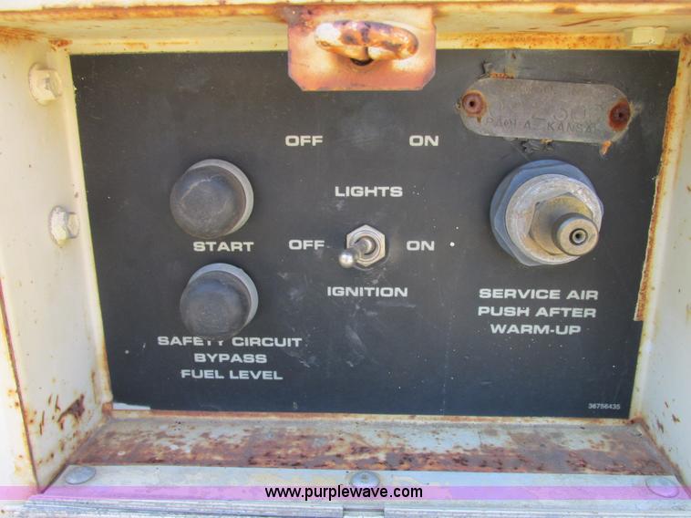 image for item E7413 Ingersoll Rand 175 air compressor