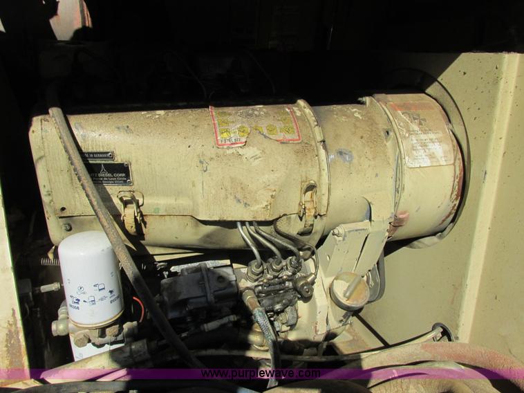 image for item E7413 Ingersoll Rand 175 air compressor